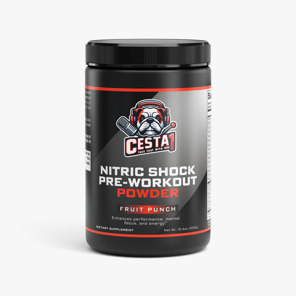 Nitric Shock Pre-Workout Powder (Fruit Punch)