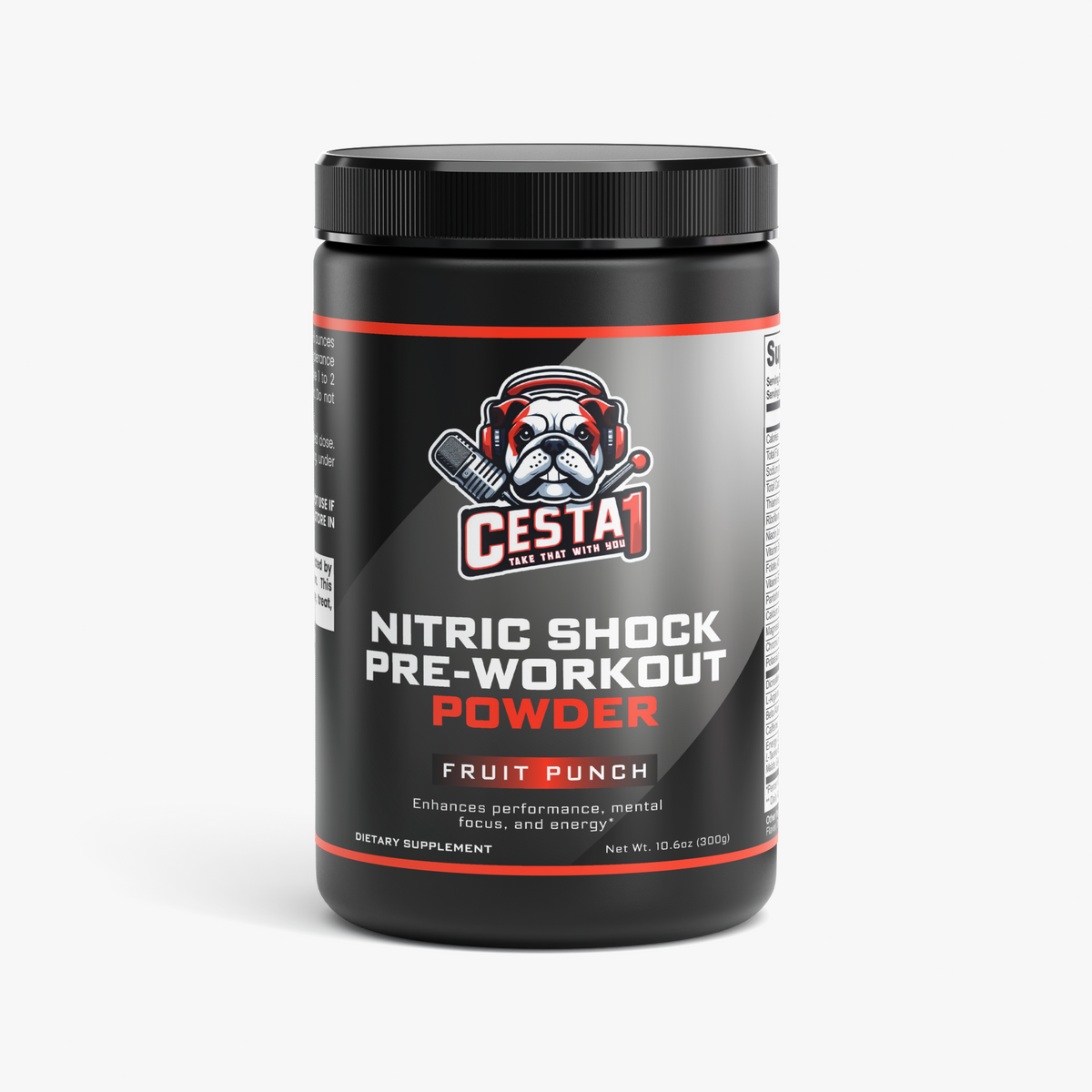 Nitric Shock Pre-Workout Powder (Fruit Punch)