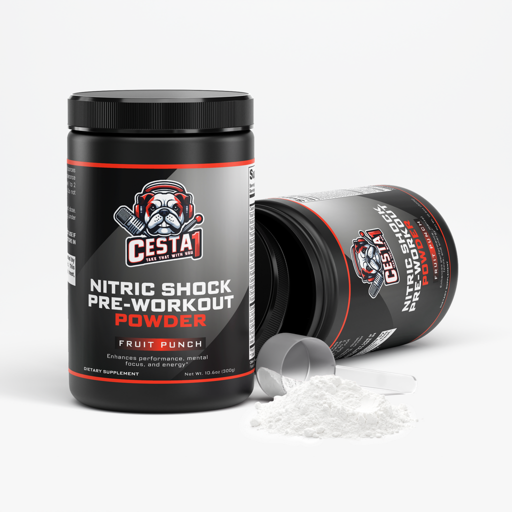 Nitric Shock Pre-Workout Powder (Fruit Punch)