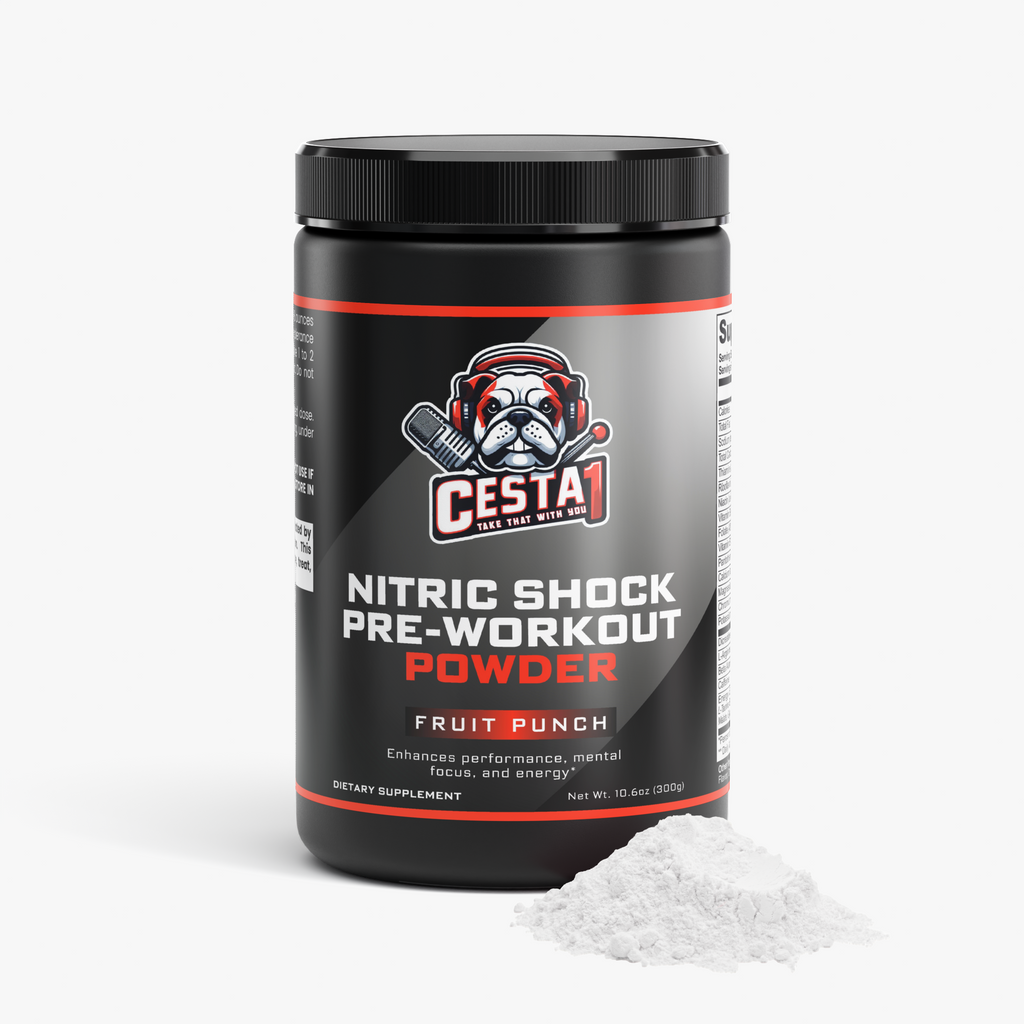 Nitric Shock Pre-Workout Powder (Fruit Punch)
