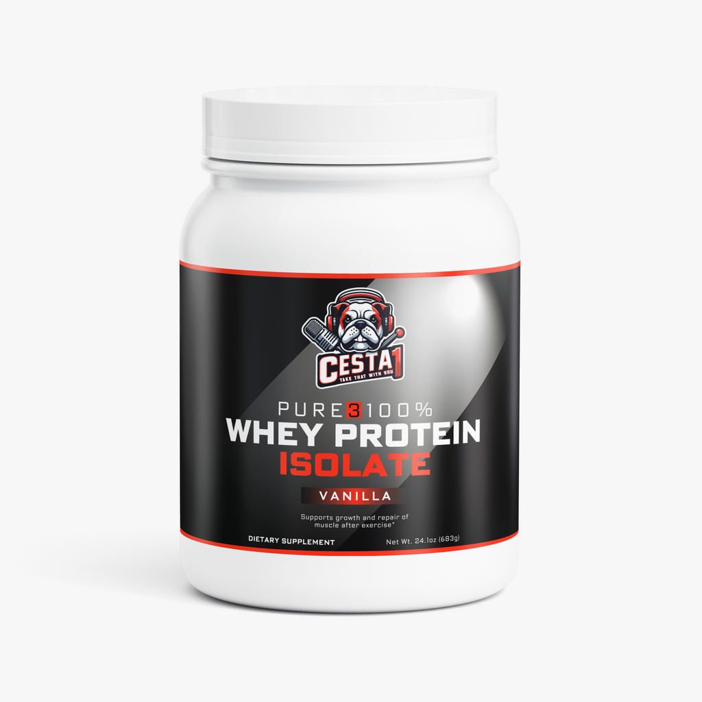 Pure3 100% Whey Protein Isolate (Vanilla)