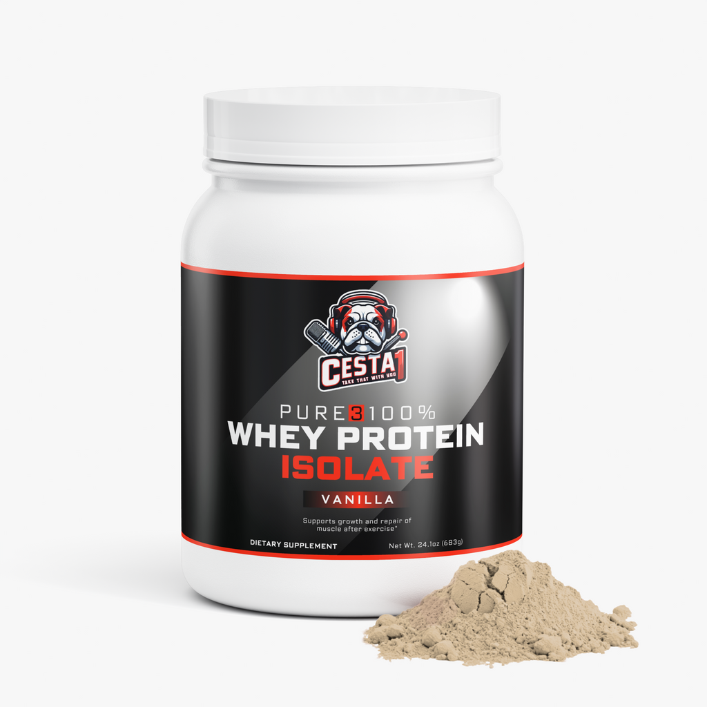 Pure3 100% Whey Protein Isolate (Vanilla)
